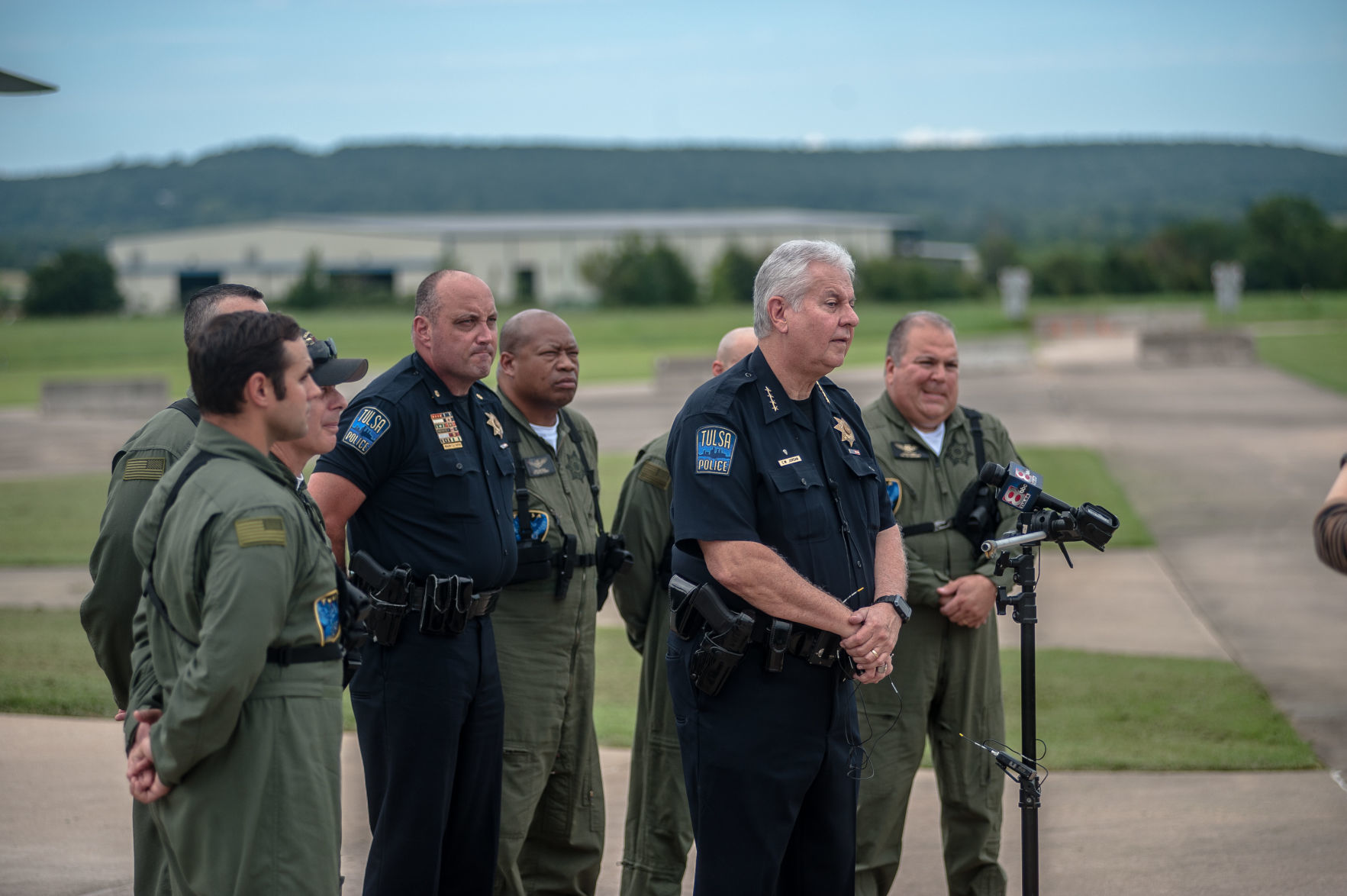 Tulsa Police Department helicopter